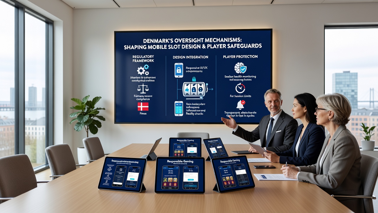 Detaljeret visning af sikkerhedsfunktioner i en mobil slot applikation under dansk tilsyn