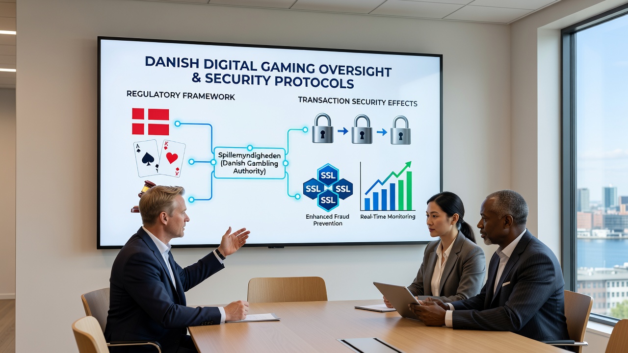 Grafik der viser sikkerhedsprotokoller i online gambling transaktioner